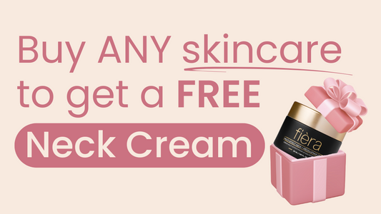 Buy any skincare to get a free neck cream with code FREEGIFT